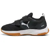 Puma Varion 3 V junior imitatieleren voetbalschoenen - zwart Jongens/Meisjes Imitatieleer - maat 32