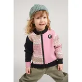 Reima Gebreid vest ' Moomin Idelar ' beige / pink / zwart