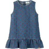 Lil´ Atelier Jurk blauw denim / rood