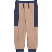 s.Oliver Broek donkerblauw / lichtbruin