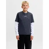 Jack & Jones Kids Junior Shirt 'JCOClub' navy / wit