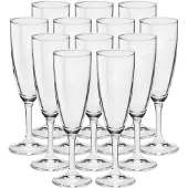 Bormioli Rocco Sektkelche geeicht Prosecco 0,1 l Set van 12