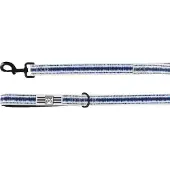Flamingo Hond Looplijn Gili Island Blauw 1,8m 25mm