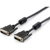 Equip 118935 DVI kabel 5 meter DVI-D Zwart