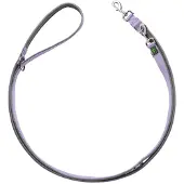 Hunter Trainingslijn Neopren Lavendel&Grijs - Hondenriem - 200x2.5 cm