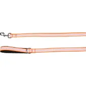 Flamingo Hond Looplijn Fierro Fluo oranje 2m 25mm