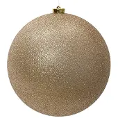 Décoris Kerstbal | | Ø 14 cm (Glitter, Parel)