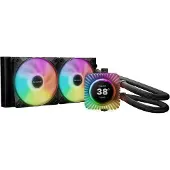 be quiet! LIGHT LOOP IO LCD 240 mm zwart | AiO-waterkoeling