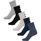 Hummel Sokken blauw / marine / grijs gemêleerd / zwart / wit