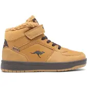 Kangaroos Kinder K-CP Bound Mid EV High-Top Sneakers Curry Mustard