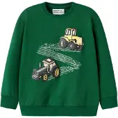 Name it Sweatshirt 'Lavandin' groen