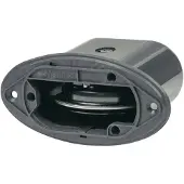 Marinco Drop-in No Grid Horn Zilver