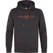 Petrol Industries Sweatshirt oranjerood / zwart