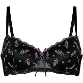 Hunkemoller BH groen / lila / zwart