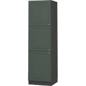 Vicco Hoge kast Fame-Line Groen-Goud landelijk/Antraciet 60 cm, Model 38568