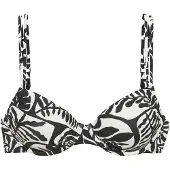 Buffalo Bikinitop ecru / zwart