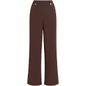 Vila Broek 'VIClua' chocoladebruin