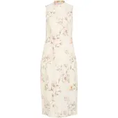 Vila Jurk beige / gemengde kleuren