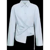 My Essential Wardrobe Blouse 'MWBella' lichtblauw / wit