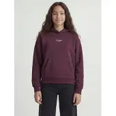 JJXX Sweatshirt 'JXSTUDIO VESTERBRO' wijnrood / wit