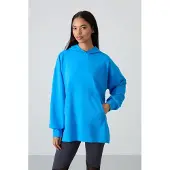 Tommy Life Overmaat Hoodie met Print