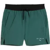 Puma Sportbroek grasgroen / zwart / wit