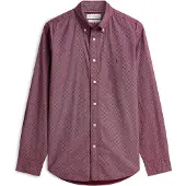 Tommy Hilfiger Overhemd bordeaux / wit