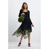 Desigual Jurk 'M. C. Lacroix' gemengde kleuren / zwart