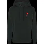 HUGO Sweatshirt rood / zwart