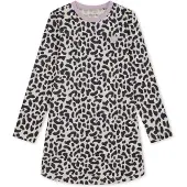 Schiesser Nachthemd ' Nightwear ' crème / pink / zwart