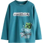 Next Shirt petrol / gemengde kleuren