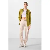 Tommy Life Middenrits Crepe Relaxed Broek met Zak