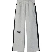Name it Broek 'NKMLANCO' grijs gemêleerd / zwart