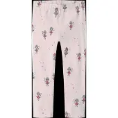 Name It Mini Leggings lichtblauw / pink / rosa / zwart