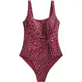 Next Shaping-badpak cyclaam / bessen / watermeloen rood