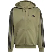 Adidas Sportsweatvest olijfgroen / zwart