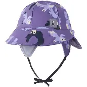 Reima Hoed 'Rainy' lila / lavendel / zwart