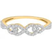 Diamant Exquis Ring goud