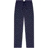 Schiesser Pyjamabroek 'Mix Relax' donkerblauw / wit