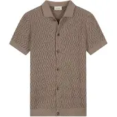 Dstrezzed Gebreid vest 'Joey' brokaat