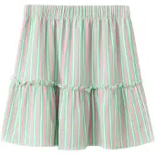 Mango KIDS Rok 'GUMYSET' mintgroen / lichtroze / wit