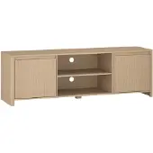 En.casa TV meubel Takranmaa tv lowboard 150x40x50 cm eikenkleurig []