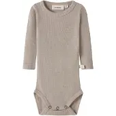 Name it Rompertje/body taupe