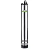 Cleancraft Dieptepomp met automatische start/stop voor helder water capaciteit 6000 l/h opvoerhoogte 55 m 1,1 kW 230 V DWP 1106A