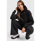 Nike Sweatshirt 'Studio Fleece' zwart / wit