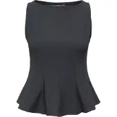 ONLY Top 'ONLKAMIA' donkergrijs