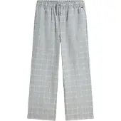 Tommy Hilfiger Underwear Pyjamabroek grijs / lichtgrijs / offwhite