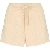 Hunkemoller Pyjama Short Gestreept Jersey Geel Dames | Maat: M