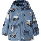 Name it Tussenjas 'NMMMax' navy / saffier / bruin / lichtgrijs