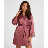 Hunkemoller Badjas kort 'Naomi' pink